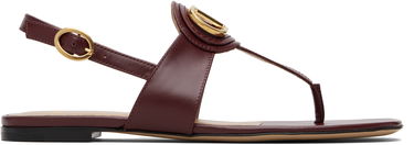 Tenisky a topánky Valentino Garavani VLogo Thong Sandals Vínová | 7W2S0MB7DSH, 0