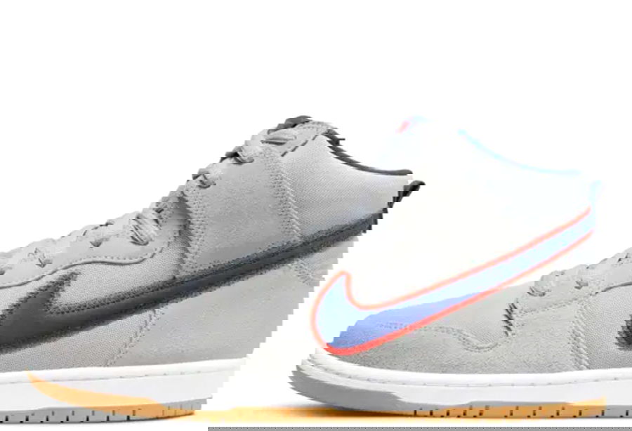 Tenisky a topánky Nike SB Dunk High "Rush Blue and Team Orange" Šedá | DH7155-001, 1