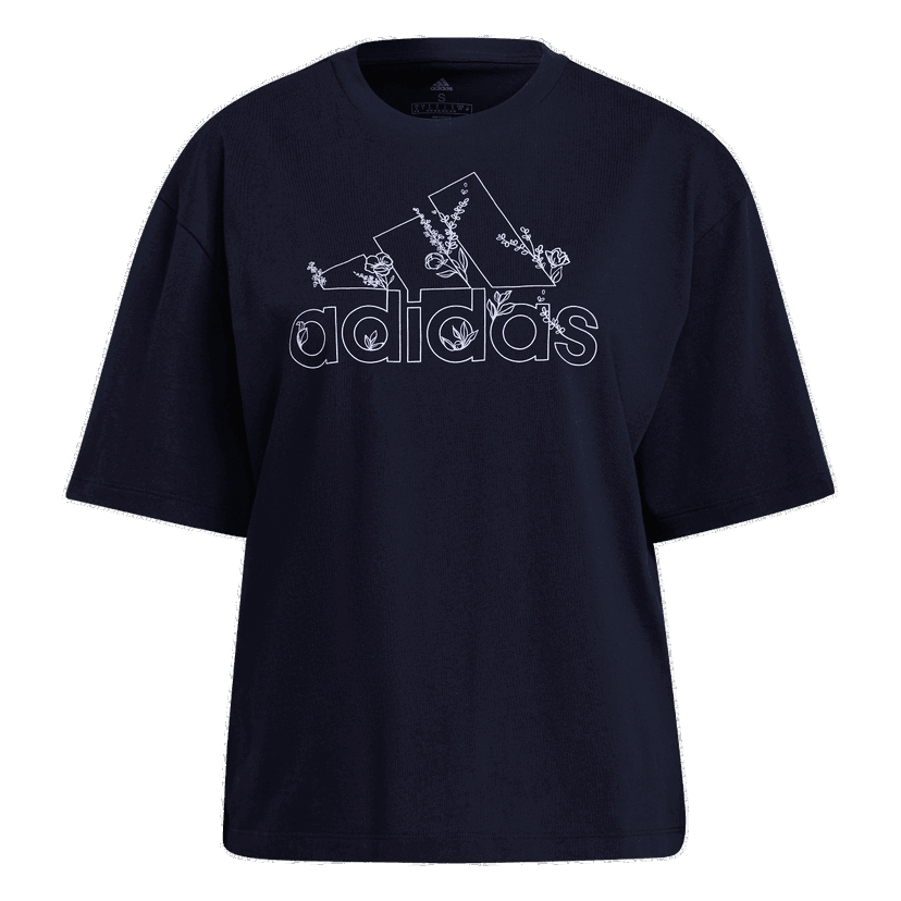 Tričko adidas Originals Soft Floral Graphic T-Shirt Navy | H14711