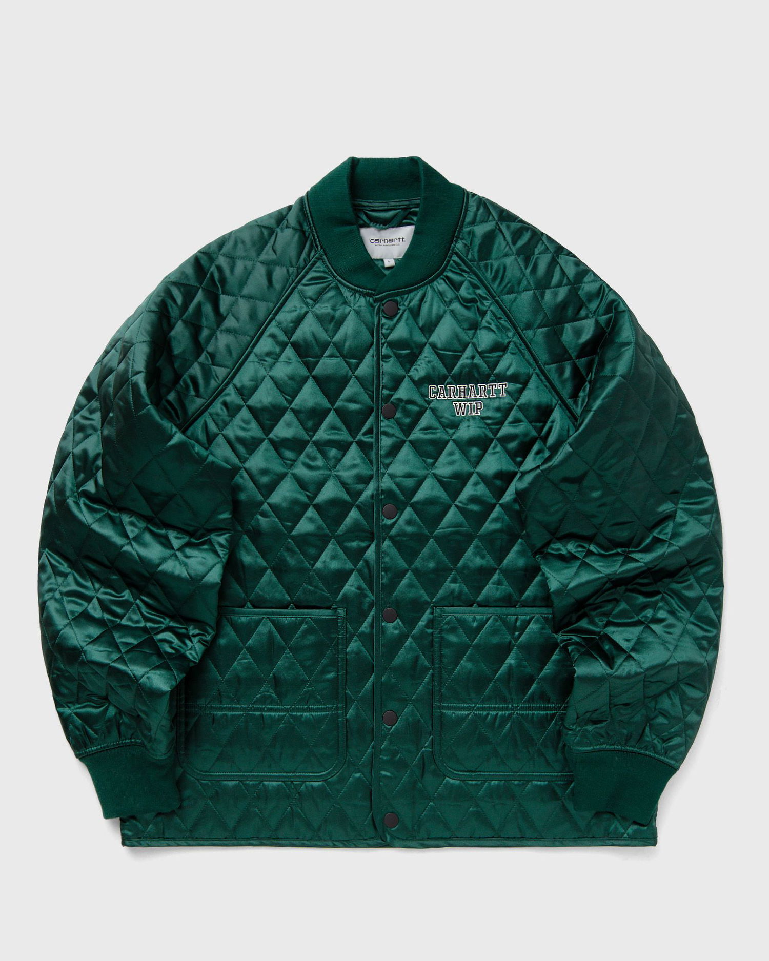 Bomber bunda Carhartt WIP Quilted Satin Liner Jacket Zelené | I035146-05A.XX, 0