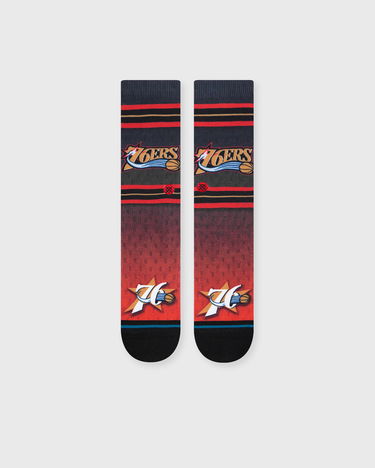 Ponožky Stance FADER CREW SOCKS PHILADELPHIA 76ERS Červená | 190107501101, 0