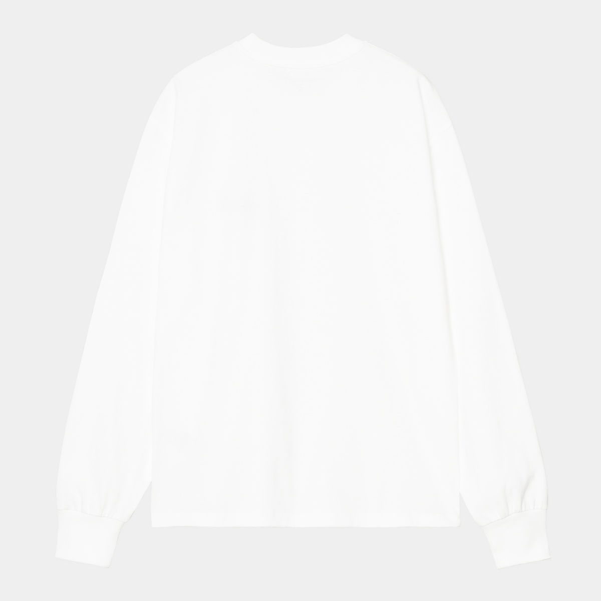 Tričko Carhartt WIP Long Sleeve American Script T-Shirt Biela | I035466_5, 1