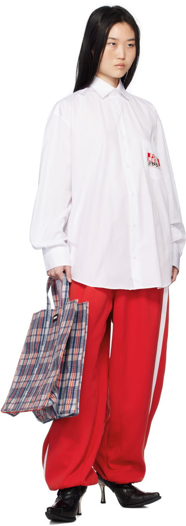 Košeľa VETEMENTS Vetements 'For Rent' Classic Shirt Biela | UA66SH450W, 3