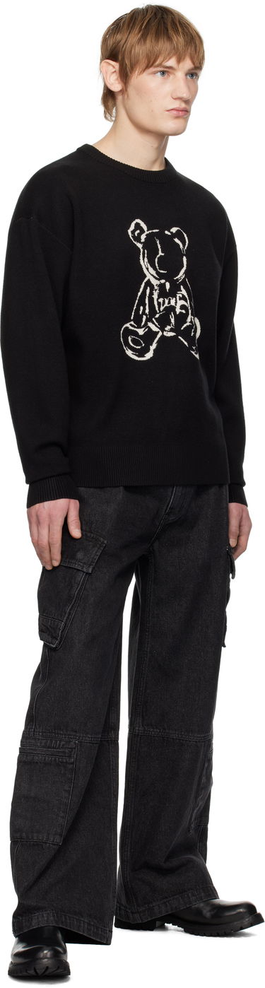 Cargo nohavice izzue Izzue Faded Denim Cargo Pants Čierna | IZXPTN6530W4NBKX, 3