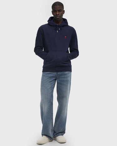 Mikina AMI AMI Paris Classic Ami De Coeur Hoodie 3XL Navy | BFUSW235.730-430, 1