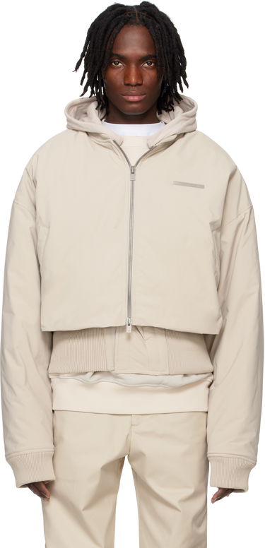 Bomber bunda HELIOT EMIL Heliot Emil Pneumatic Cropped Bomber Jacket Béžová | PRESS25_M_02_100_ST18_CO, 0