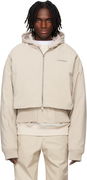 Heliot Emil Pneumatic Cropped Bomber Jacket