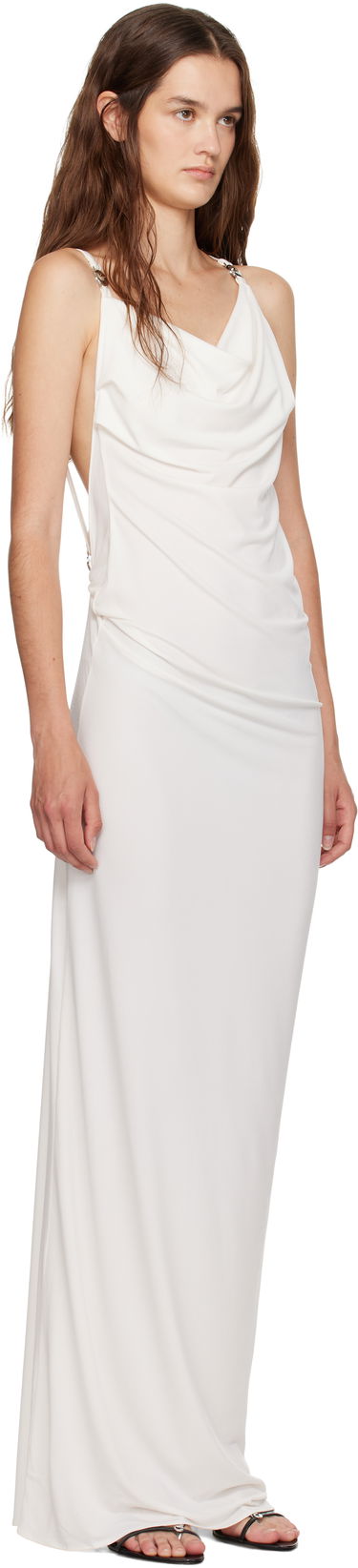 Šaty Coperni Coperni Maxi Dress Biela | COPR205F5022, 1