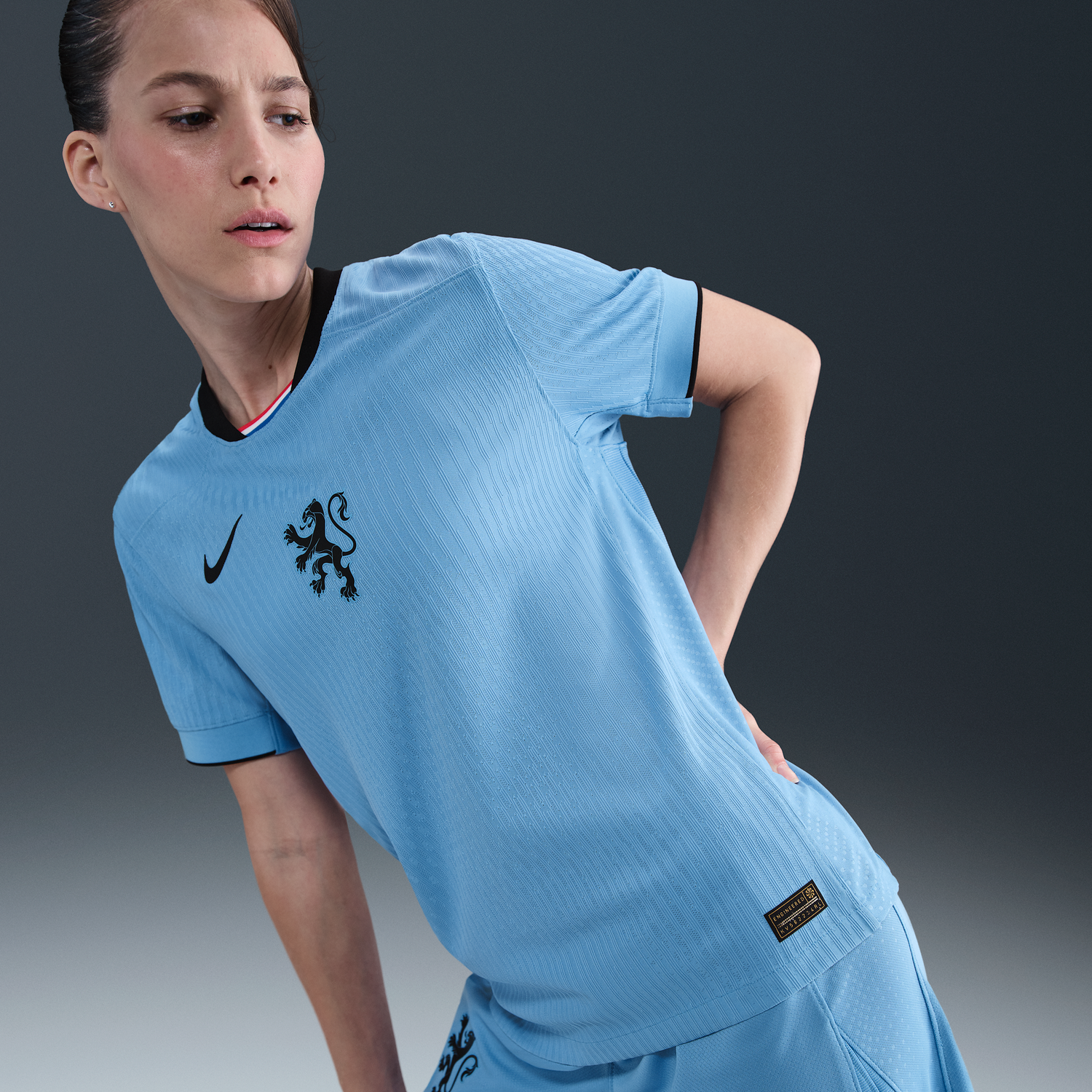 Dres Nike Netherlands Dri-FIT ADV Match 2025 Authentic Away Football Jersey Modrá | IH0846-489, 0