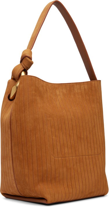 Tote bag JW Anderson 'The JWA Corner Bucket' Tote with Vertical Texture and Sculptural Hardware Hnedá | HB0737-LA0375, 2