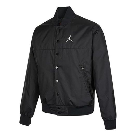 Bomber bunda Jordan Air Jordan Baseball Collar Jacket Čierna | DJ0878-010, 0