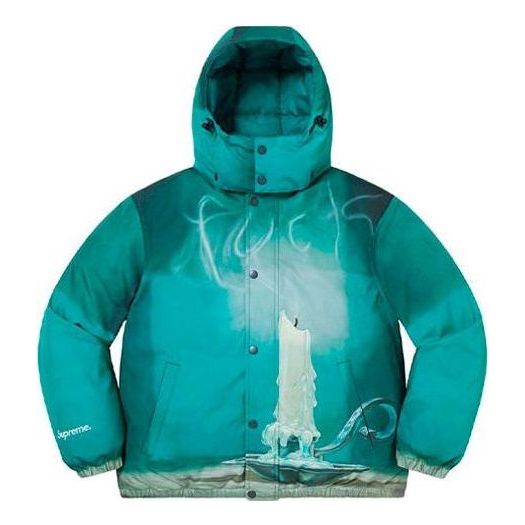 Prešívaná bunda Supreme Down Jacket Zelené | SUP-SS21-422