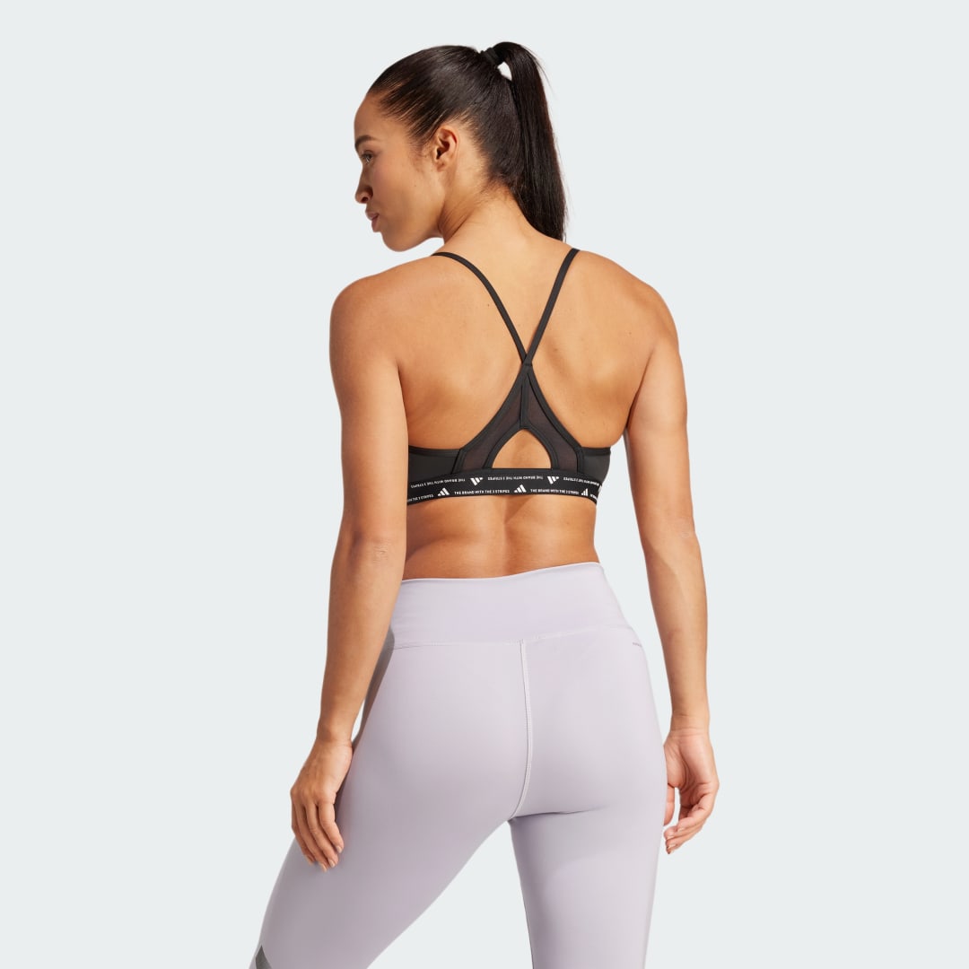 Podprsenka adidas Performance Aeroreact Training Sports Bra Čierna | JF3344, 1