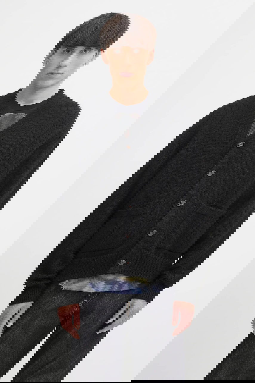 Sveter visvim Visvim Knit Cardigan Čierna | 125105012001, 0
