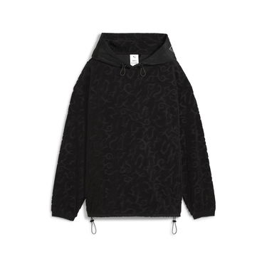 Mikina Puma PUMA x ARIES Embossed Hoodie Čierna | 629494_01, 5