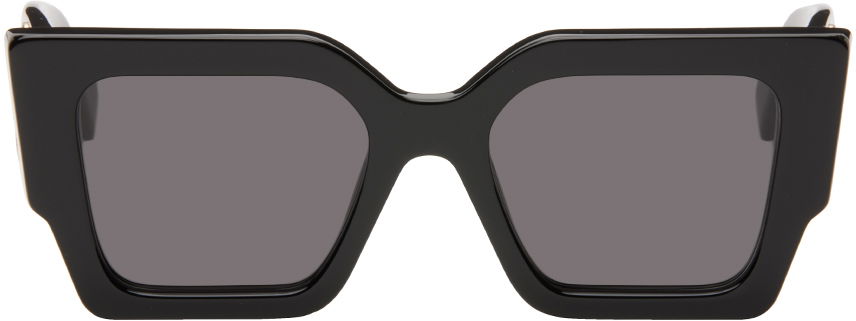 Catalina Black Square Sunglasses