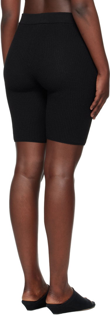 Šortky Fear of God Fear of God ESSENTIALS Holiday Waffle Biker Shorts Čierna | 192HO257261FW, 2