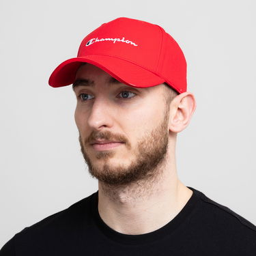 Šiltovka Champion Baseball Cap UNI Červená | 805973-RS032, 0