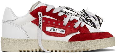 Tenisky a topánky Off-White Low Vulcanized 5.0 Sneakers Červená | OMIA227F21FAB0010129, 0