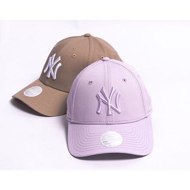 Šiltovka New Era 9FORTY Womens MLB League Essential New York Yankees Pastel Purple / Pastel One Size Fialová | 60424627, 2