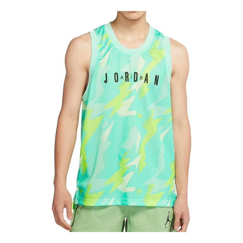 Tielko Jordan Jordan Jumpman Basketball Vest Zelené | CZ4740-675
