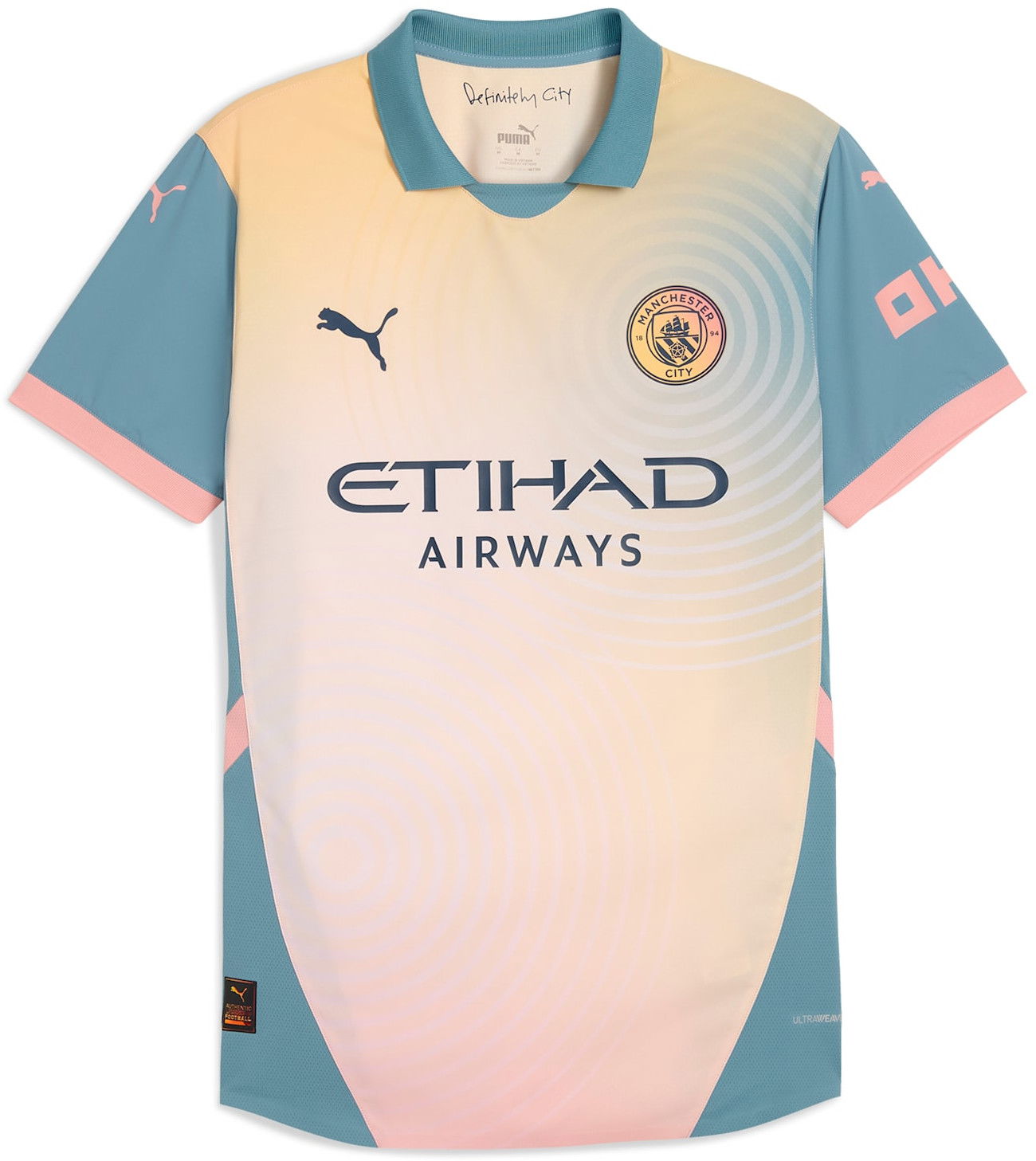 Manchester City 24/25 Authentic Fourth Jersey