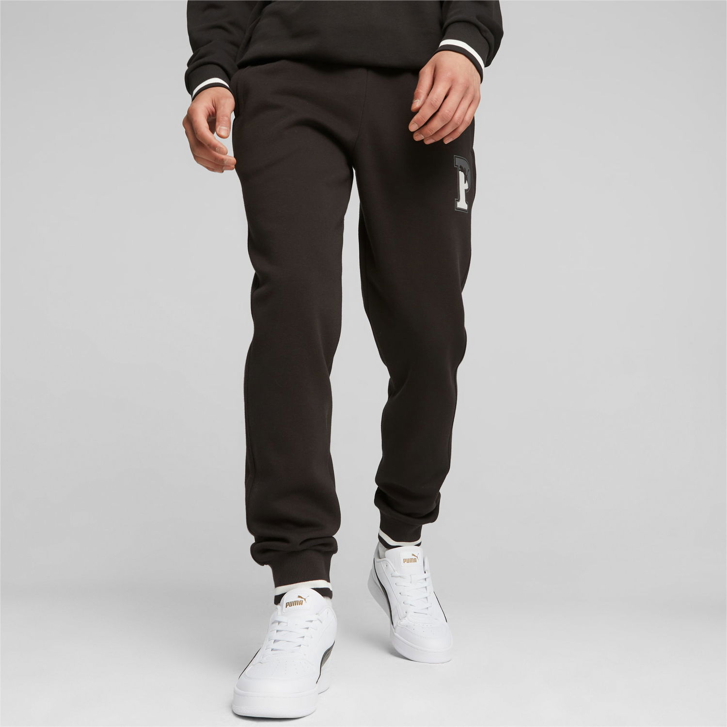 Nohavice a džínsy Puma SQUAD Jogginghose Čierna | 676019_01, 0
