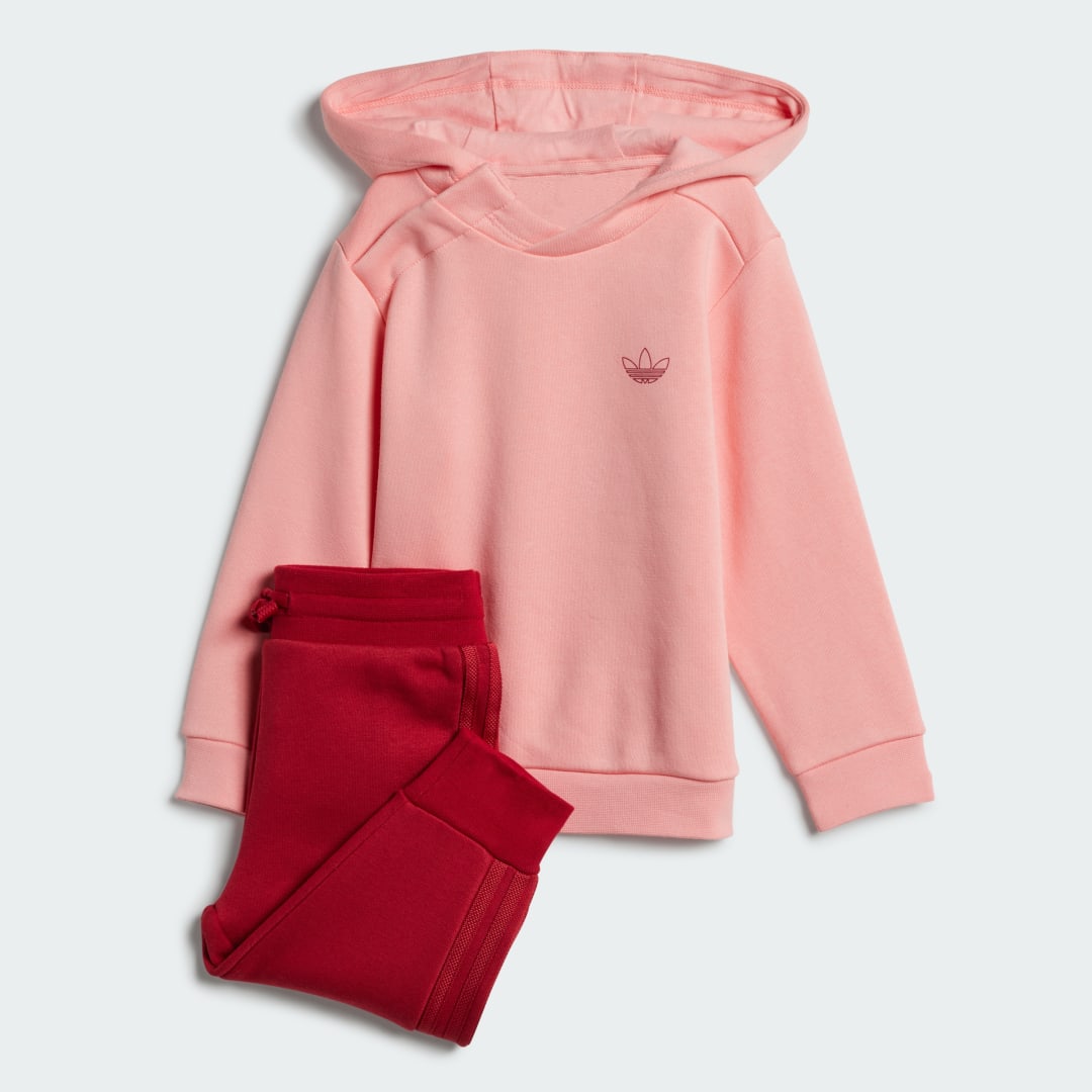 Súprava adidas Performance Kids' Hoodie and Joggers Set Ružová | IY9538, 0
