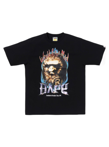 Tričko BAPE Ape Head Mad Tee Čierna | 1I80-110-069