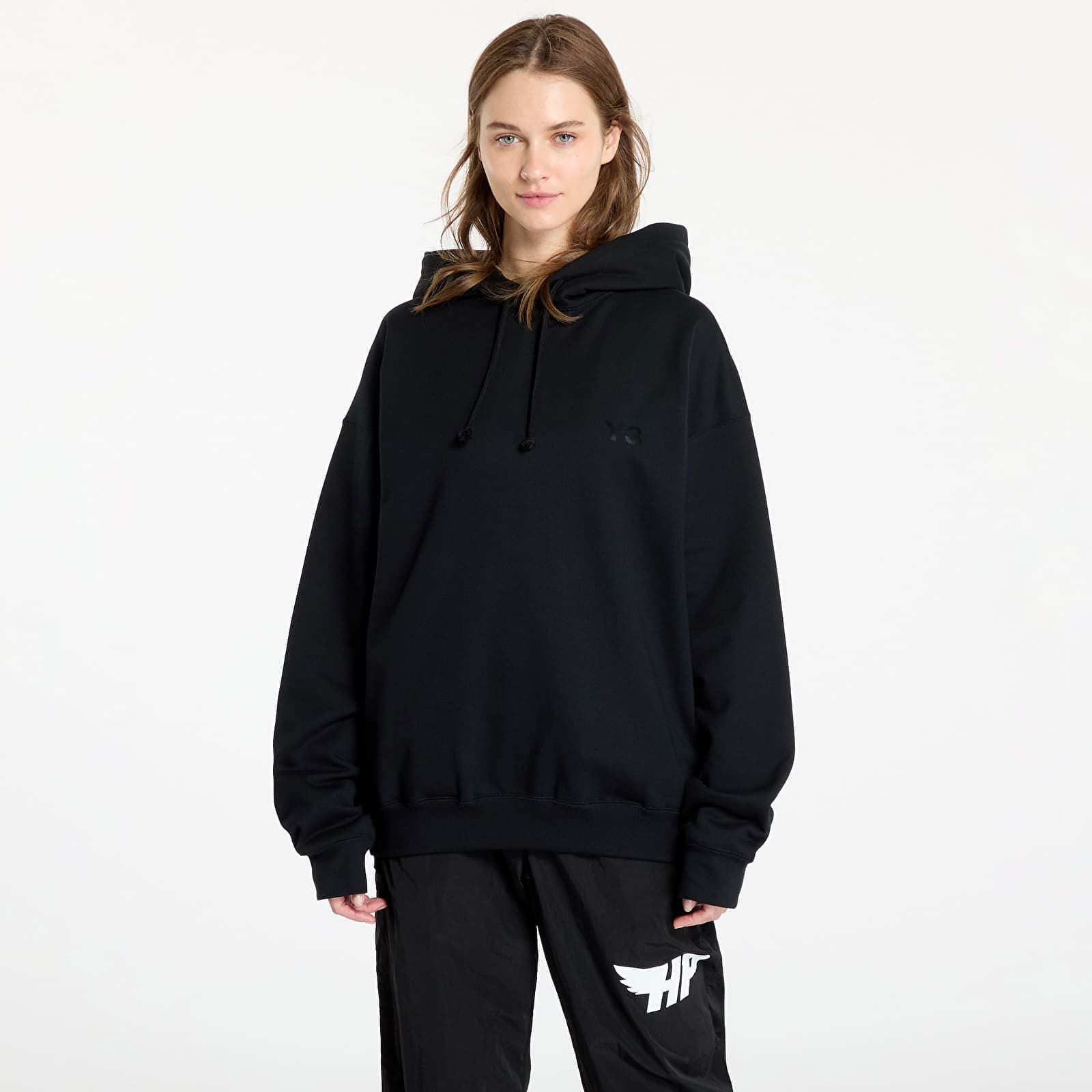 Brushed Terry Hoodie UNISEX Black