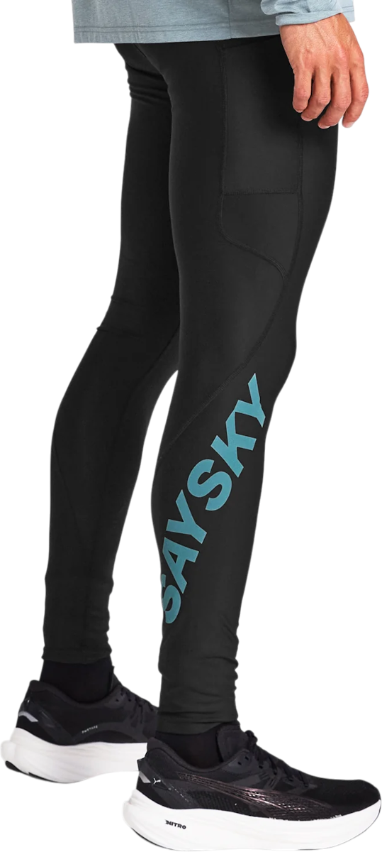 Ponožky Saysky Logo Motion+ Long Tights Čierna | omrlt51c901-omrlt51c901