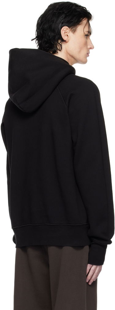 Mikina LES TIEN Les Tien Heavyweight Raglan Hoodie Čierna | CF-1098, 2