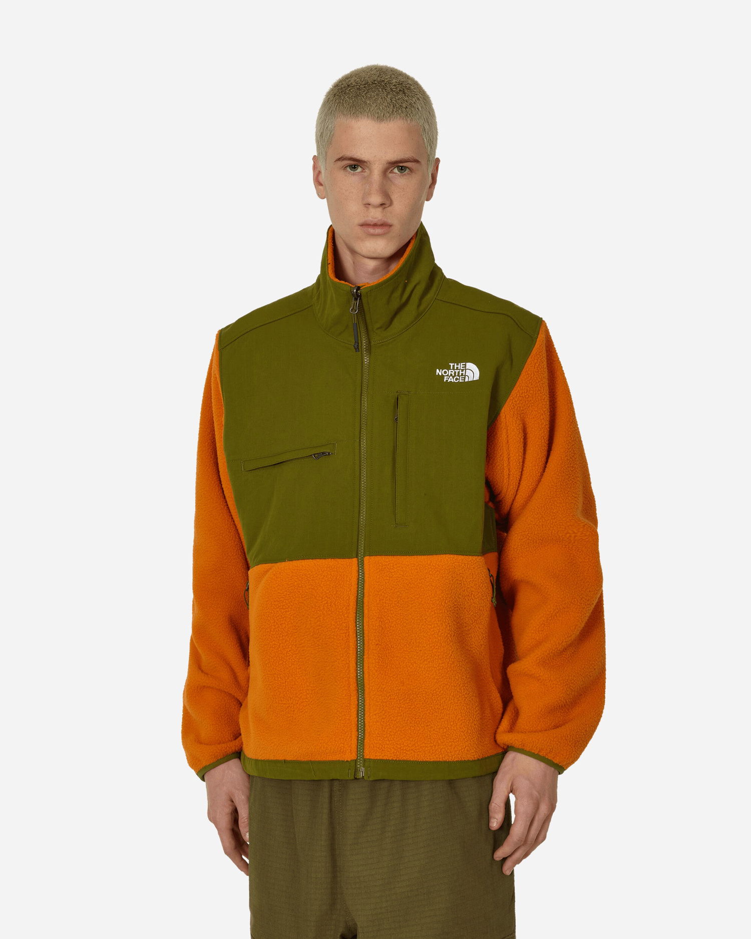 Bunda The North Face Ripstop Denali Jacket Desert Sun / Forest Olive Oranžová | NF0A86ZU RO21, 1