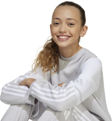 Mikina adidas Originals SQ25 Crew Sweatshirt Biela | jd4824, 1