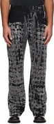 P-Corr Distressed Graphic Sweatpants