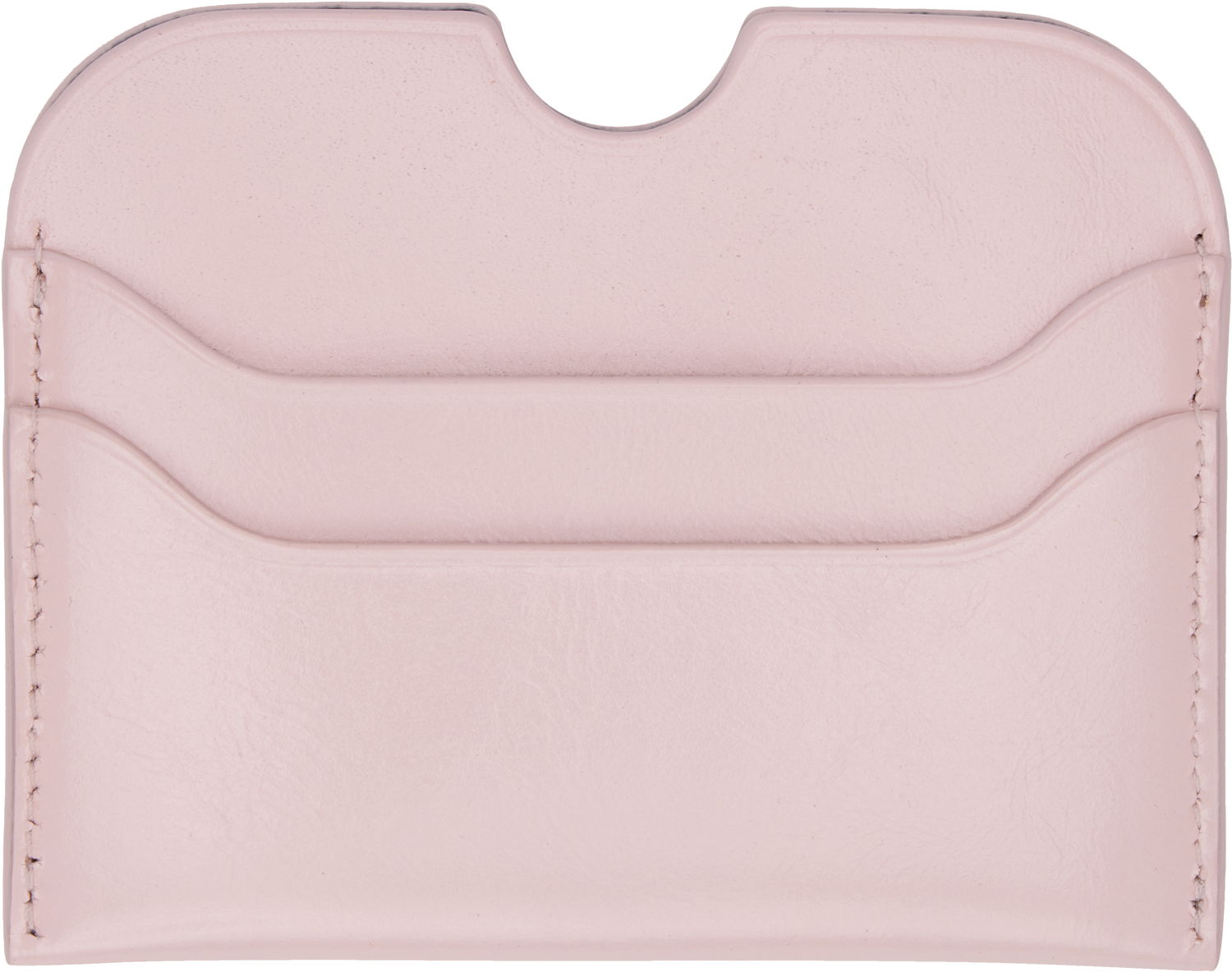Peňaženka Acne Studios Acne Studios Leather Card Holder Ružová | CG0274-, 1