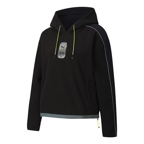 Mikina Puma PUMA x Helly Hansen Fleece Hoodie Čierna | 598287-01