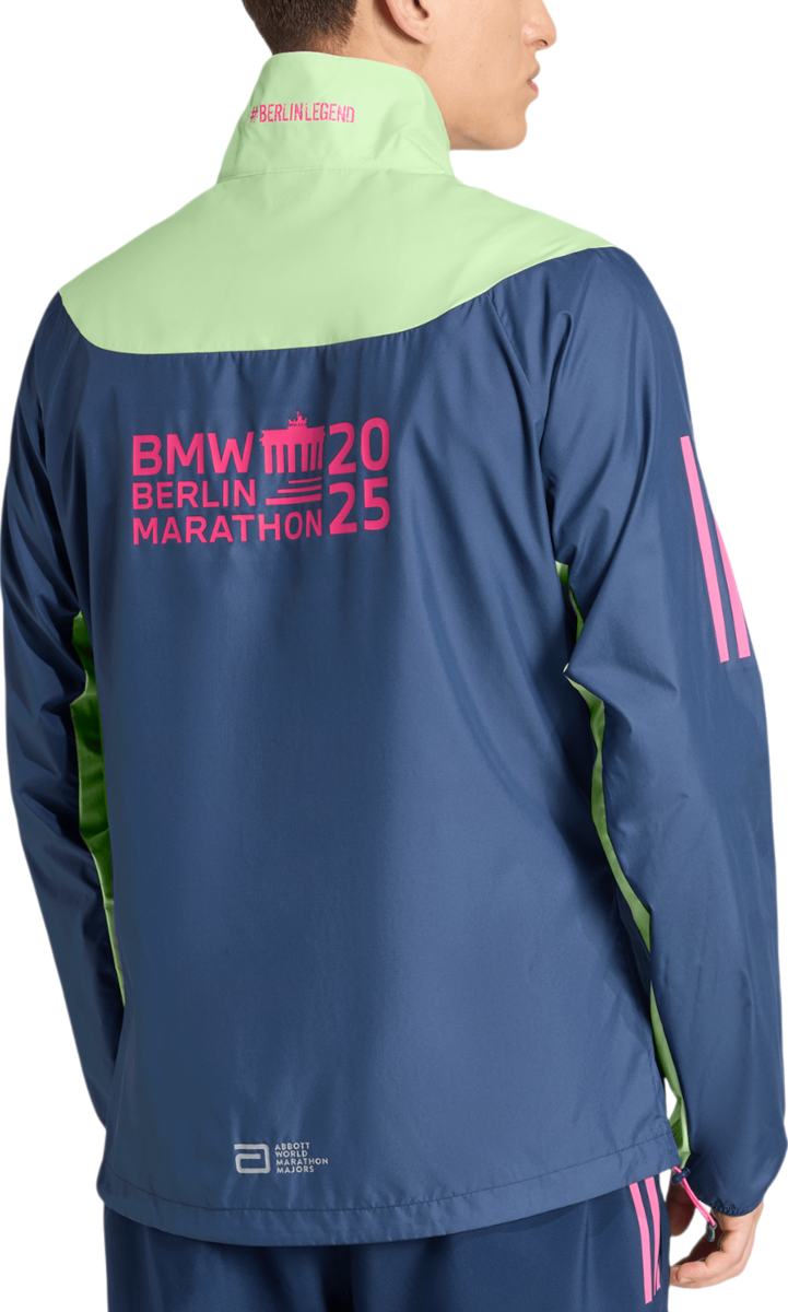 Vetrovka adidas Originals BMW Berlin Marathon 2025 Legends Jacket Modrá | ka6081, 1