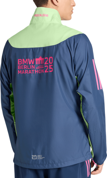 Vetrovka adidas Originals BMW Berlin Marathon 2025 Legends Jacket Modrá | ka6081, 1