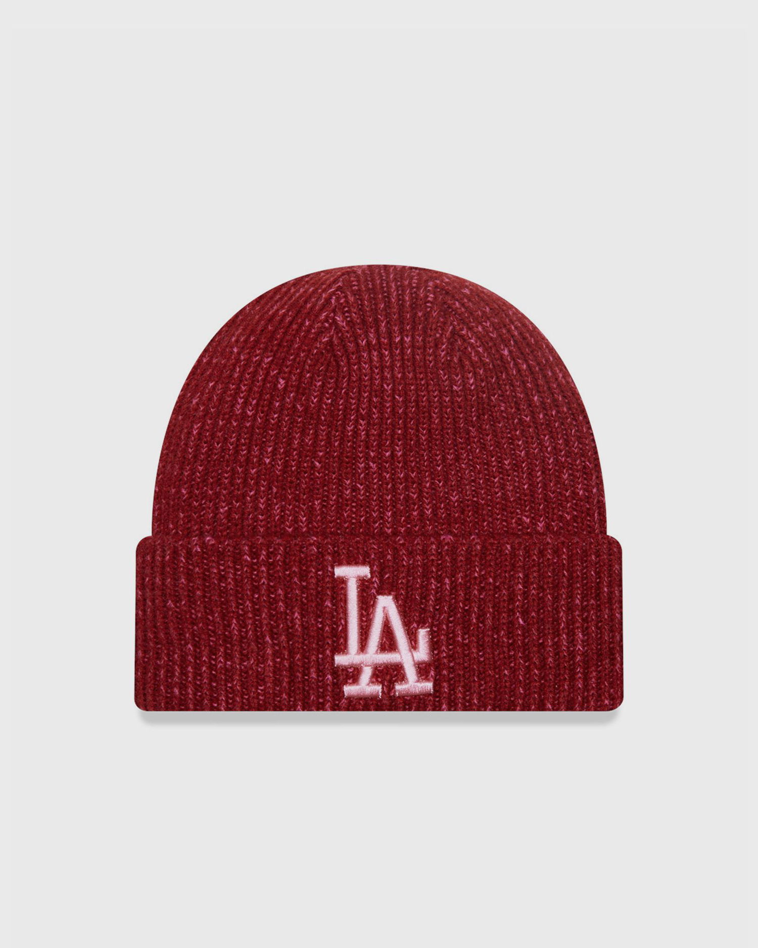 Kulicha New Era MARL WIDE CUFF BEANIE LOS ANGELES DODGERS Červená | 60427217, 0