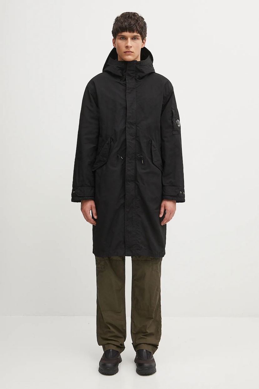 Parka C.P. Company C.P. Company Hooded Parka Čierna | 19CMOW095A110305G