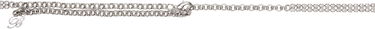 Opasok Blumarine Blumarine Rhinestone Bow Belt Metalická | P522W306A, 1