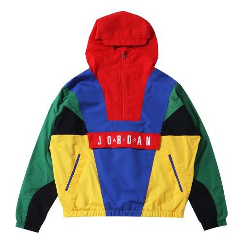 Vetrovka Jordan Jordan Sport DNA Woven Half-Zip Jacket Rôznofarebný | CD5729-480