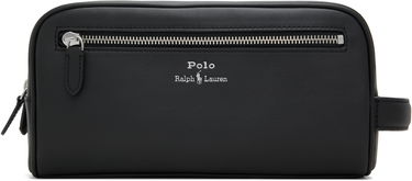 Cestovná taška Polo by Ralph Lauren Ralph Lauren Leather Travel Pouch Čierna | 405963262001, 0