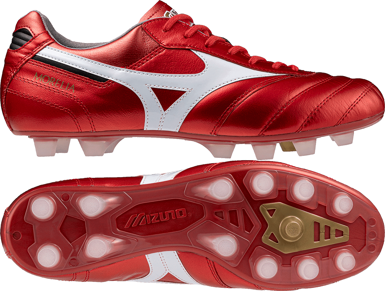 Tenisky a topánky Mizuno Morelia II Made in Japan FG Červená | p1ga2501-60, 1