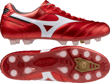 Tenisky a topánky Mizuno Morelia II Made in Japan FG Červená | p1ga2501-60, 1