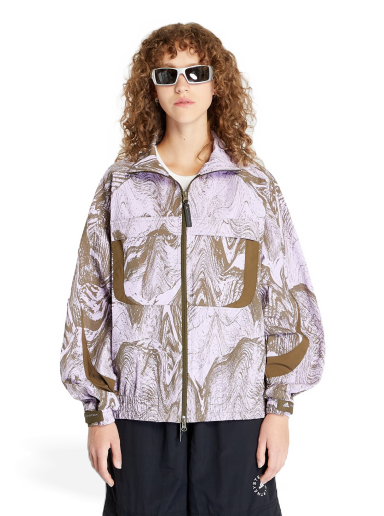 Vetrovka adidas Performance Stella McCartney x Woven Track Top Fialová | IB5095