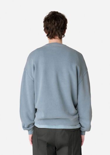 Mikina AXEL ARIGATO Washed Blue Sweatshirt Modrá | A3122002, 3