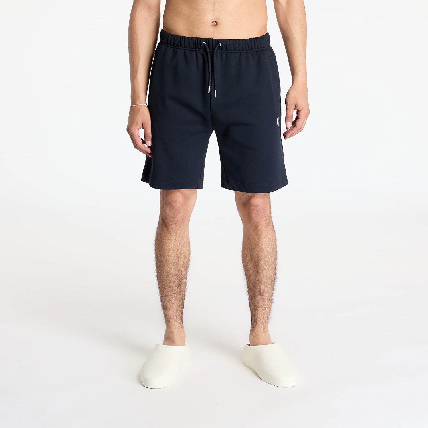 Šortky Fred Perry Fred Perry Classic Sweat Shorts Navy | S8505 608, 0