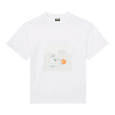 Tričko Jacquemus Le T-Shirt Tableau Biela | 225JS012 2240 1AZ, 0